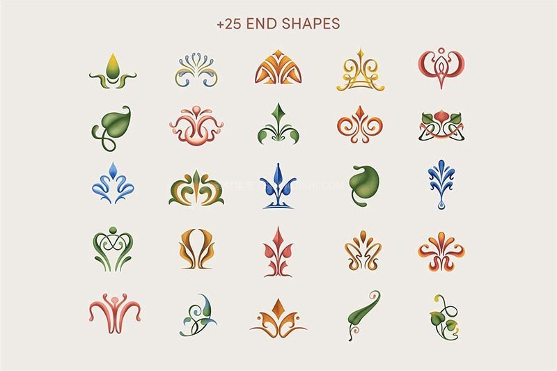 60+复古装饰框架边框设计素材包